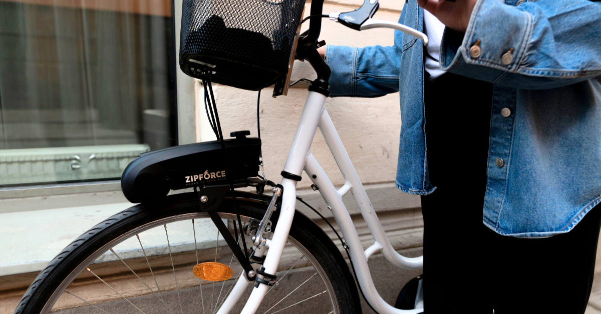 Zipforce minskar elcykelstölder