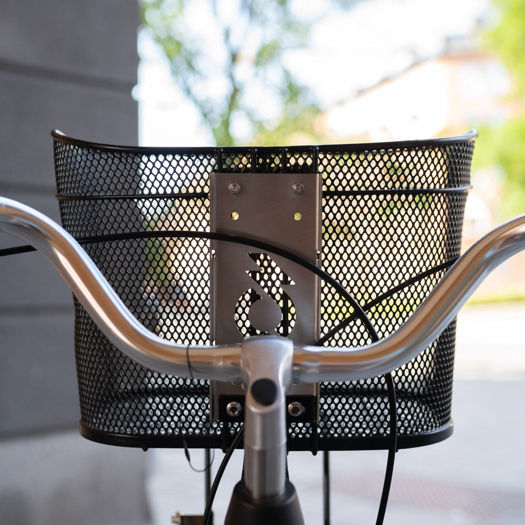 Bicycle basket mount