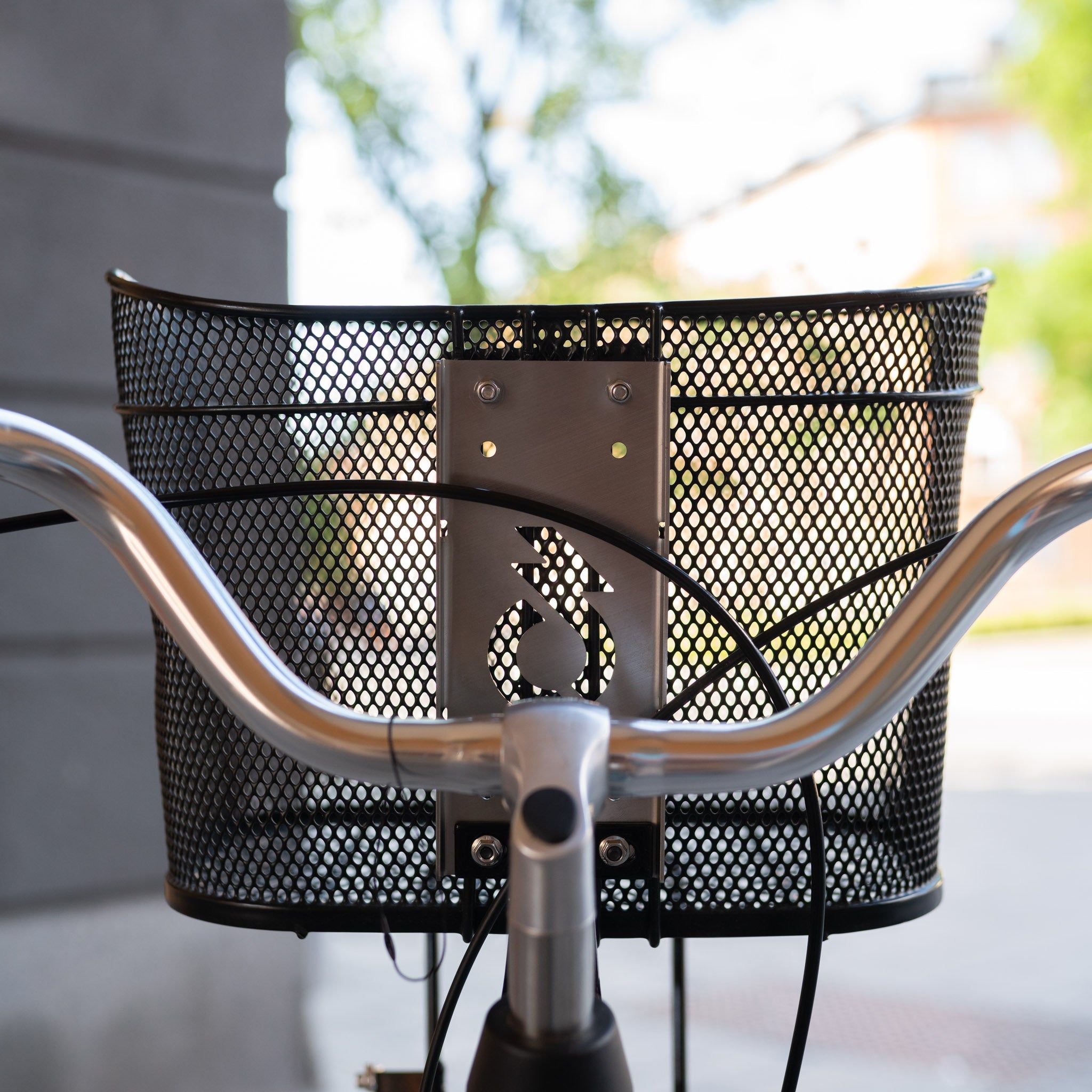 Bicycle basket mount